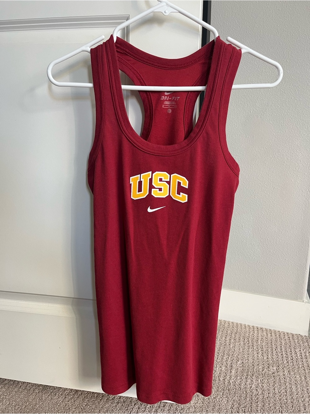 USC Nike Dri-Fit Tank Top, Like New, Size Small ❤️✌️💛